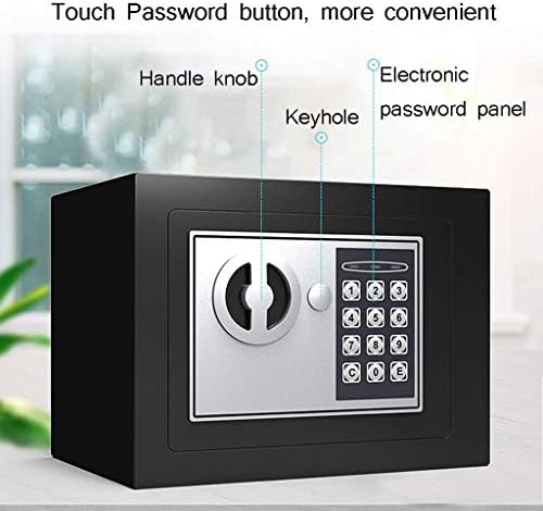 Llryn Combinação Eletrônica Combinação Segura StrongBox com teclado, Substituição manual Proteção de chave, laptop, jóias, documentos, mais