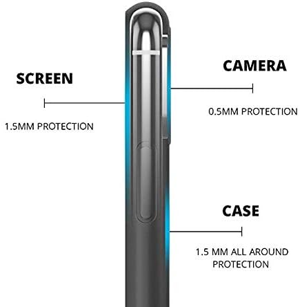 Caso minimalista de Moduro para iPhone XS, Ultra Thin [1,5mm] Slim Fit Soft Soft Case