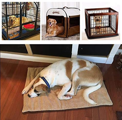 Camas de cães Pawise para cães pequenos médios grandes, lavatável casca de cachorro, tapete de cama, almofada para dormir de