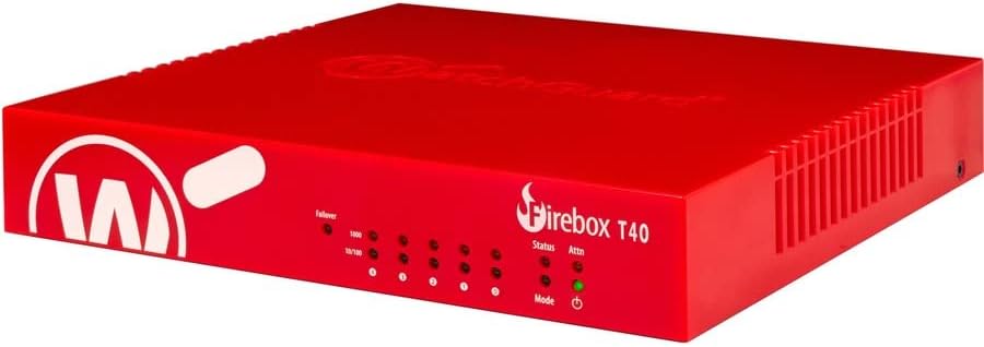 WatchGuard Firebox T40 Securidade de Rede/Appliance Firewall