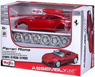 Maisto 1:24 Linha de montagem Ferrari Roma, vermelho