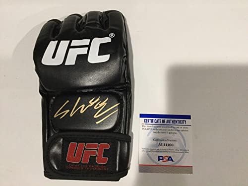 Mauricio Shogun Rua assinado Autografado UFC Glove PSA DNA COA A - Luvas UFC autografadas