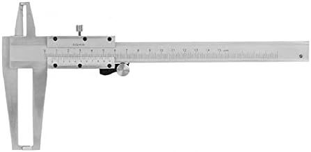 Aço carbono de calibre de calibre uxzdx dentro da ranhura vernier pinça vernier interna Micrômetro de medição da régua de medição 9-150mm