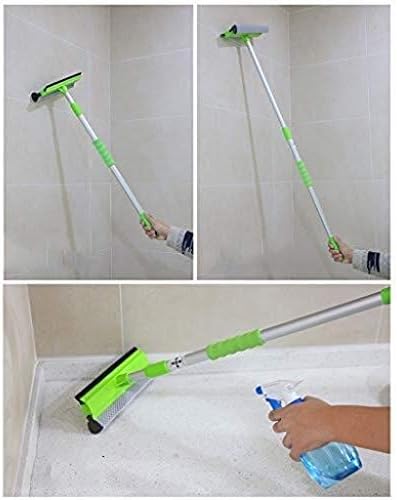 XJJZS Modern Reach Scheegee Janela limpador Squeegee, ferramentas de limpeza de janelas altas, portas de ferramentas para pára -brisa de carro - lavagem interna/externa
