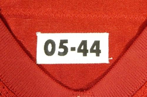 2005 San Francisco 49ers Andre Carter 96 Jogo emitido Red Jersey 44 DP28841 - Jerseys de jogo NFL não assinado usada
