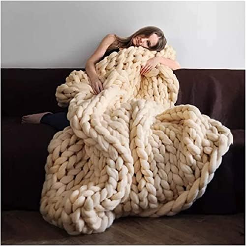 Fio grossa de fio de fio DIY grossa super grosso grossa de lã de lã Firing para girar o tricô do braço de manta tricô 1