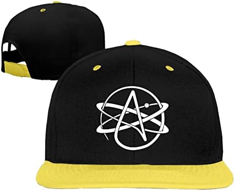 Ateu Atom Símbolo Hip Cap Hat Hat Boys Girls Bicycle Bic Cap Hatball
