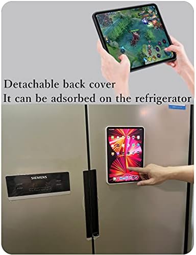 Yeehi iPad Pro 11 2021/2020/2018 Caixa magnética com teclado touchpad 7 cores de suporte vertical com iluminação vertical
