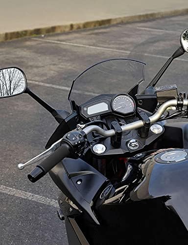 Issyauto Universal Motocicleta Grips de Grips de esponja, 2pcs 7/8 Motorcicleta Grips de manual Soft Anti vibração Vibração não deslizamento