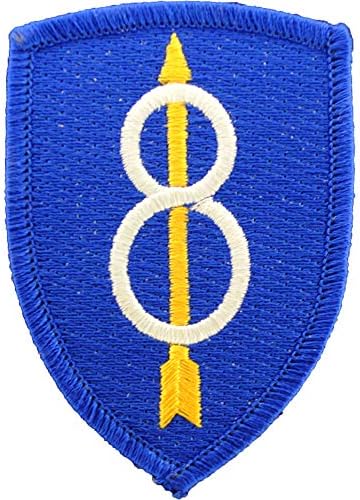 Divisão de Infantaria do Exército dos Estados Unidos, colorido, adesivo bordado com adesivo de ferro em