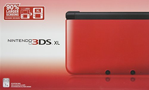 Nintendo 3DS XL - vermelho/preto