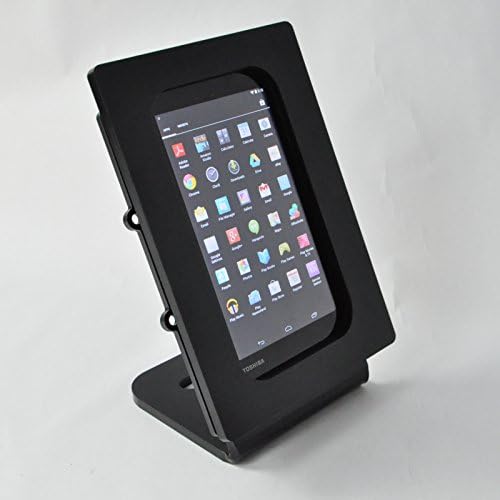 Kindle Fire HDX 8.9 Black Security Desktop Stand para POS, quiosque, exibição da loja, leitor de cartão quadrado