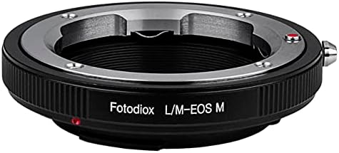 Adaptador de montagem de lentes Fotodiox Pro - Leica M Rangefinder Lente para Canon EF -M Camera Adaptador, Cântico EOS