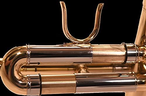 Novo! Herche Superior BB Trumpe M1 | Instrumentos profissionais para todos os níveis | Válvulas de monel | Rosal/níquel-prata/ouro | Sensação e som sólidos
