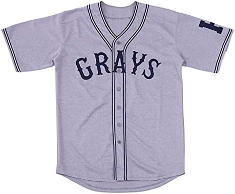 Homens #20 Josh Gibson Homestead Grays Negro National League Baseball Jersey Stitched