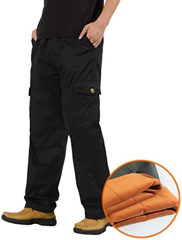 Calças de ajuste solto para homens homens moda casual algodão solto plus size bolso lace up calça veludo geral