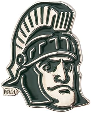 Michigan State University Lapela Pins Spartans MSU Logo esmalte feito de metal