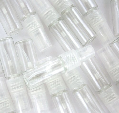 15pc Zink Color 10ml Clear Spray Plástico garrafa com estalo na tampa