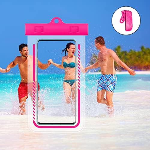 Bolsa de telefone impermeável universal ipx8 capa de telefone à prova d'água para praia subaquática para celular de saco