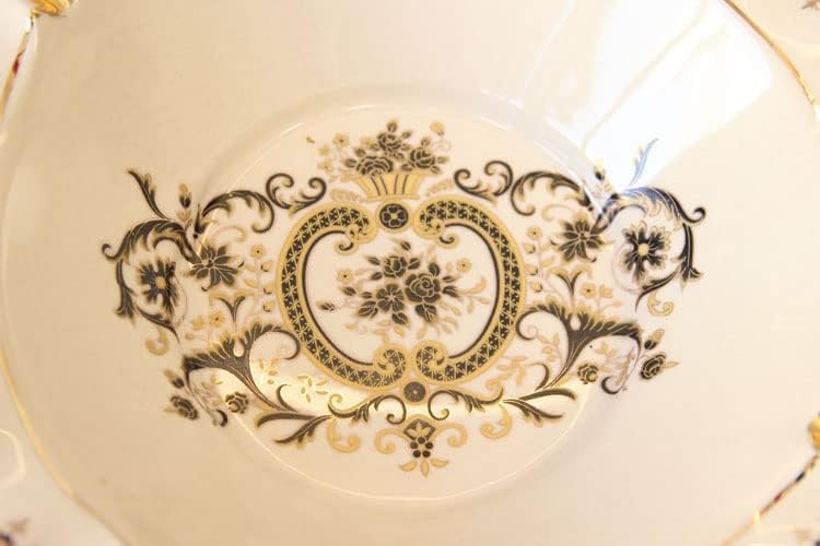 Smljlq estilo europeu Cerâmica vintage Ashtray Candy Plate Hotel Decorações da sala de estar