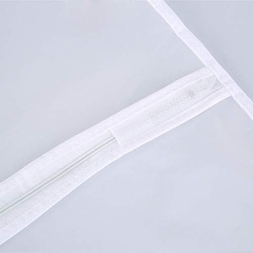 Bolsa de terno Toyvian 1pcs Bolsa de vestuário transparente, capa de 24 x 31 para pendurar roupas, com sacos de vestuário com