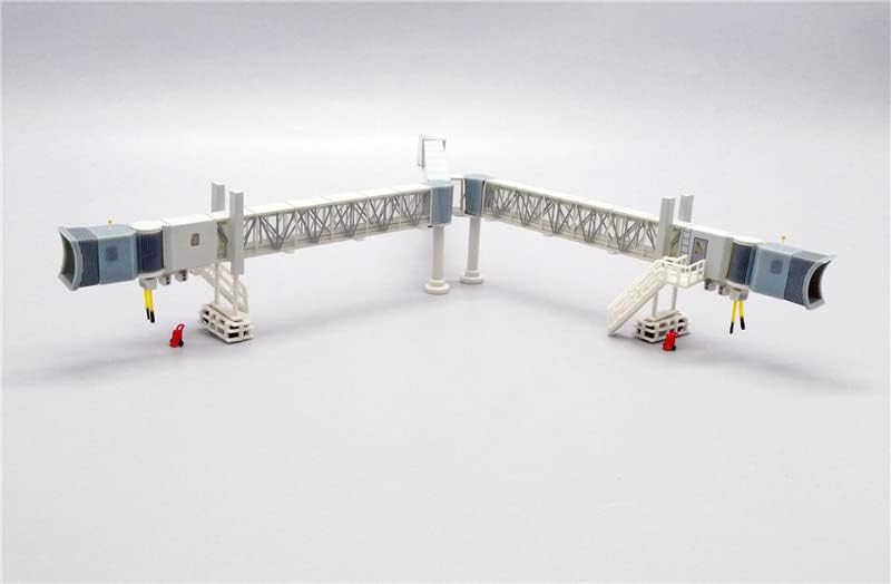 JC Wings Double-Celulle Air Bridge Bridge Transparente 1/200 ACESSÓRIOS ABS ACESSÓRIOS MODEL