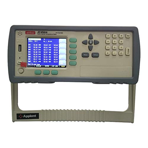 AT4524 Termômetro multicanal Multicanal Display 24 canais Temperatura