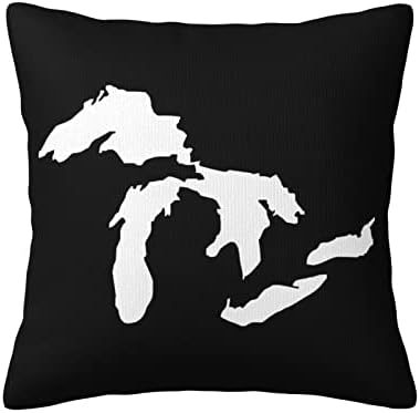 Kadeux Michigan The Great Lakes Pillow Insere