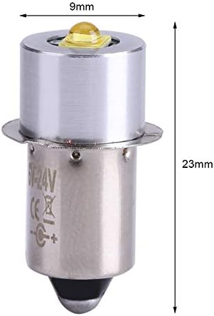 Lâmpada de reposição de lanterna 3W 6−24V P13.5S Alta LED de LED de emergência Lâmpada de lâmpada de lanterna de lanterna de lanterna
