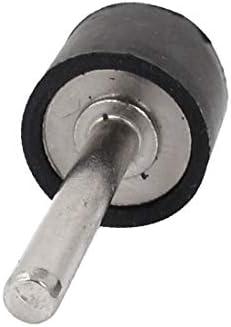 X-dree 3,2 mm Mandrels de tambor de borracha haste de moinho de polimento para lixar as mangas da lixadeira (Varilla