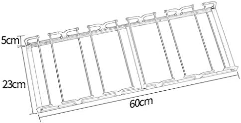 Rack de vidro de vinho sob armário, porta -copos de vidro pendurado de metal, copos de vidro de vidro de vidro de vidro Organizador para o bar da cozinha J1114, PIBM, ouro, 5 slots