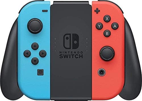 Nintendo mais novo Console Premium Console Holiday Family Pacote - Nintendo Switch com Neon Blue e Neon Red Joy -CON com