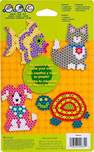 Pegboards de pequenos animais de Perler - 4 contagem