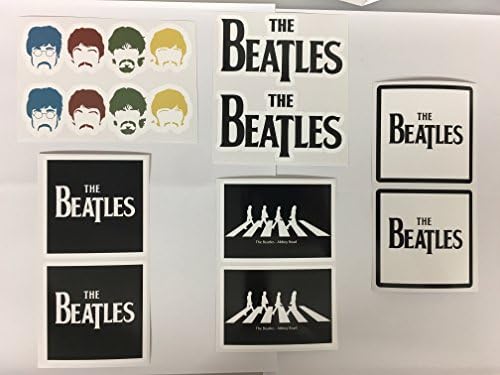 2 O decalque quadrado branco dos Beatles