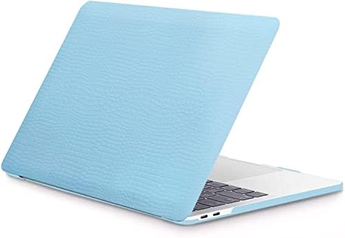 LanBailan Compatível para novo MacBook Air 13 polegadas 2020 2019 2018 Lançamento A2337 M1 A2179 A1932 Retina Display com laptop Touch ID Plástico Casa de proteção e do teclado, mármore roxo dourado