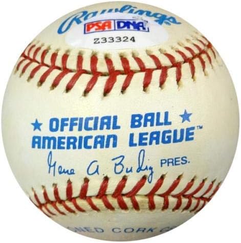 Adrian Hernandez autografou o oficial de beisebol do New York Yankees, Milwaukee Brewers PSA/DNA Z33324 - Bolalls autografados