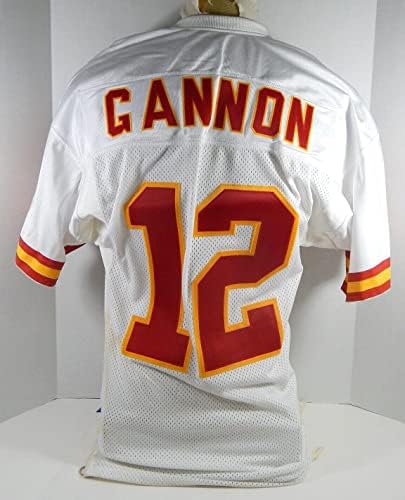 1998 Kansas City Chiefs Rich Gannon #12 Jogo emitiu White Jersey 44 DP33201 - Jerseys não assinados da NFL usada