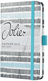 Sigel J9310 A6 Jolie 2019 Diary Weekly Diário com Motificação de Rabribimento Azul