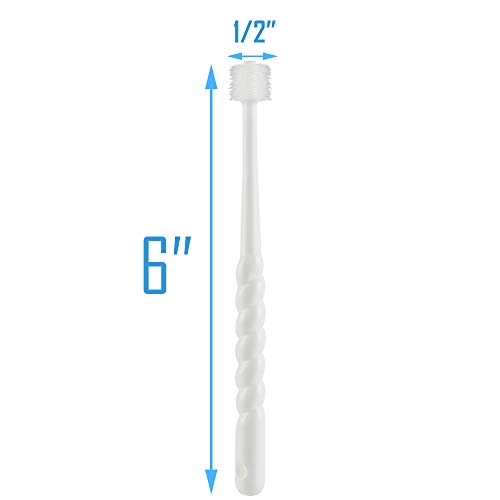 Escova de dentes de dentes finos de 360 ​​graus de 360 ​​graus, escova de dentes de cachorros de cachorro