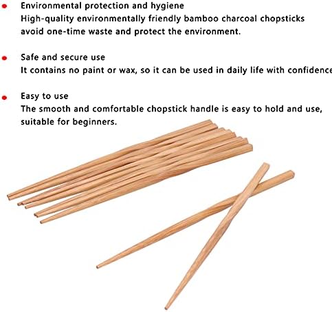 Kit de pauzinhos, robustos e pauzinhos de tabela de tabela de presentes fáceis de manter protetora ambiental pauzinhos de bambu para