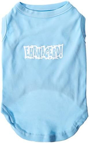 Mirage Pet Products Ehrmagerd Print camiseta Baby azul xl