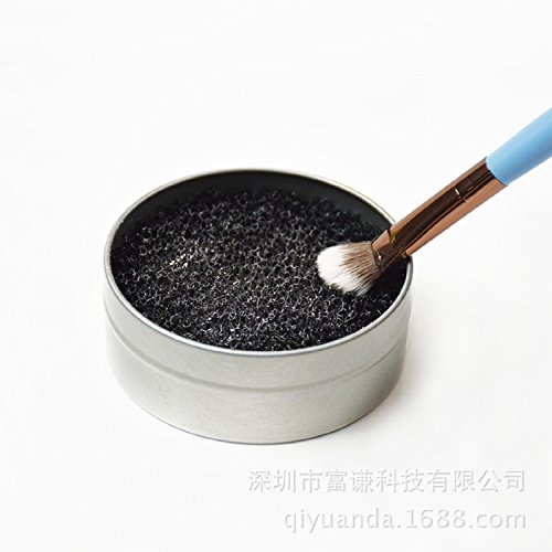 Escovas de maquiagem do sol cor de remoção de cor mais limpador de esponja mude rapidamente para a próxima cor/Remova