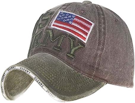 Chapéu de caminhoneiro para homens Mulheres Casual American Flag Snapback Baseball Cap