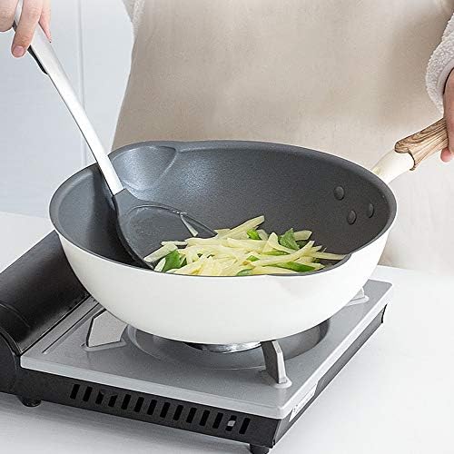 Gydcg wok não bastão pan pan pan ferro wok sem fumaça oleosa panela com indução fogão a gás frigideira geral frigideira geral
