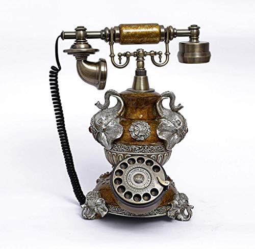 Walnuta Design Telefone antigo - telefone rotativo - telefone retrô com fio - telefones decorativos vintage