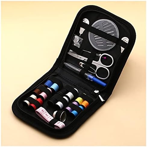 Pacote de arame de viagem genigw mini portátil caixa de arame de agulha portátil pequeno conjunto de ferramentas de costura doméstica