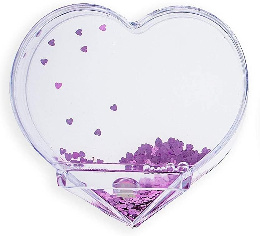 Quadro de imagem em forma de água em forma de coração 3.75 com corações rosa - Dia dos Namorados, aniversário, casamentos,