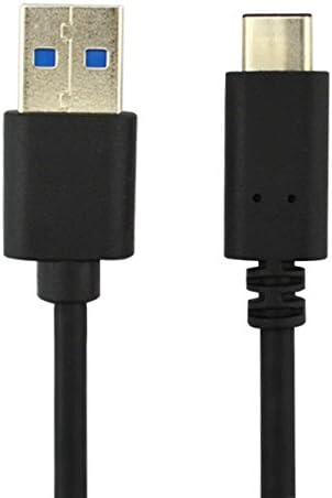 WinPlus Tech USB tipo C masculino para USB 3.0 Um cabo de carregamento e sincronização masculino para a Apple Novo MacBook de 12 polegadas, tablet Nokia N1, Chromebook Pixel e outros dispositivos tipo C -Black
