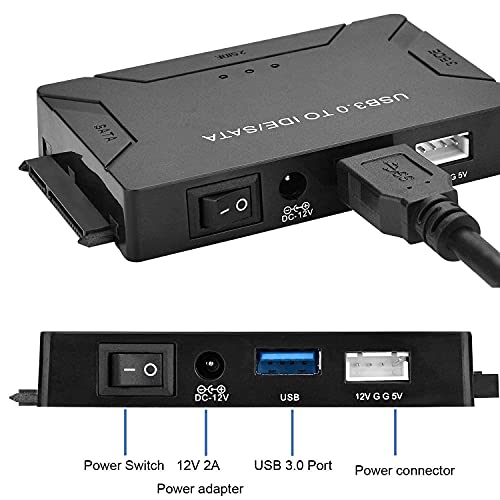 Eyoold SATA para o cabo USB + SATA/IDE para o adaptador USB