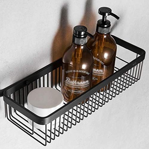 UXZDX CuJux Banheiro Banheiro Prateleira de chuveiro, Armazenamento de parede de metal adesivo Rack organizado para chuveiro Caddy, design para quarto da sala de estar e cozinha do quarto